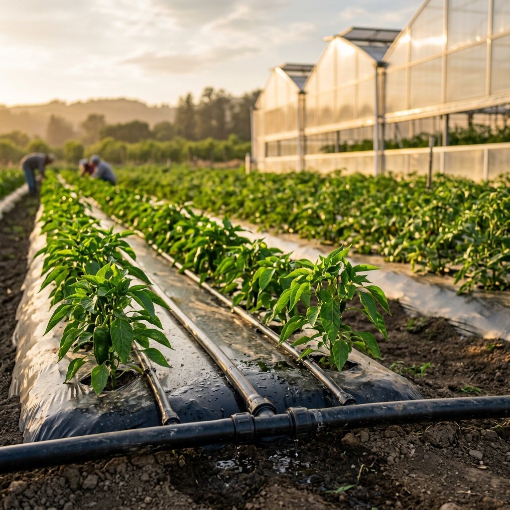 Agricultural drip irrigation system